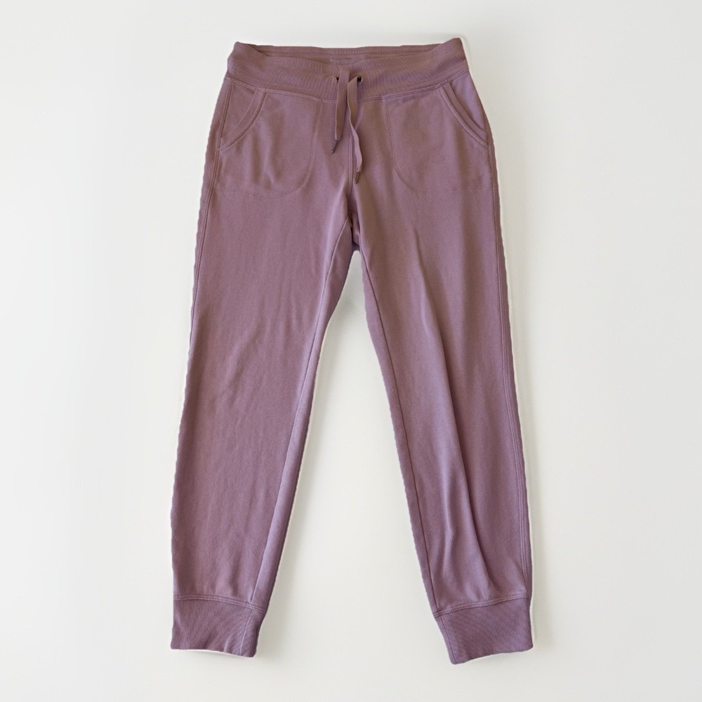 Calvin Klein Performance Mauve Purple Joggers Drawstring Sweatpants Womens
